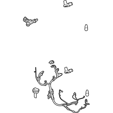 Ford FL3Z-14300-BK Battery Cable Assembly