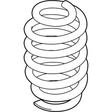 2021 Ford Explorer Coil Springs - LB5Z-5560-A