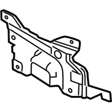 Ford 9L3Z-17B985-A Mount Plate