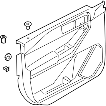 Ford LB5Z-7823942-GA Door Trim Panel