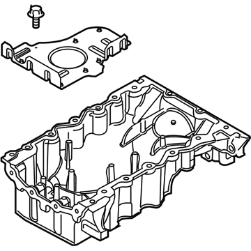 Ford 7T4Z-6675-A Oil Pan