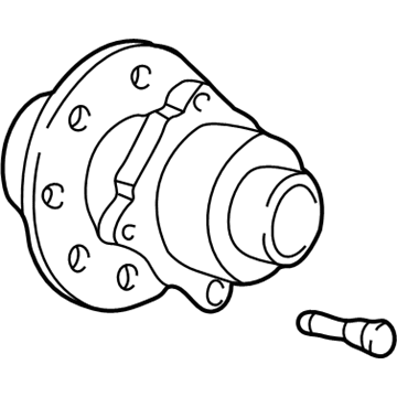 Ford F81Z-1104-BH Hub & Bearing