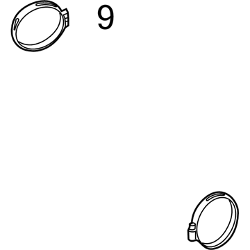 Ford 8R3Z-9C632-A Air Hose Clamp