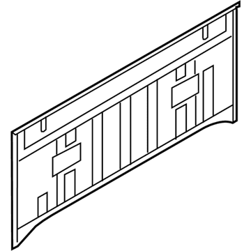 Ford 7C3Z-2540300-A Back Panel