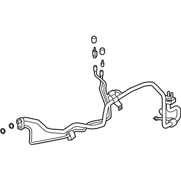 Ford L1MZ-19A834-AB Suction & Discharge Hose Assembly