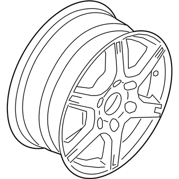 Ford KB3Z-1015-D Spare Wheel