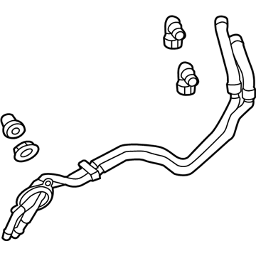 Ford CV6Z-18B402-A Upper Hose & Tube