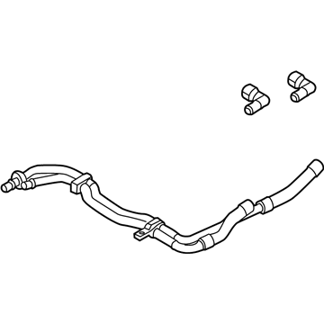 Ford CV6Z-18B402-B Lower Hose & Tube