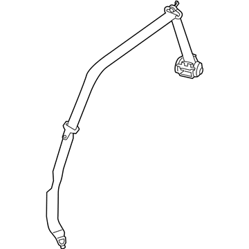 Ford DM5Z-58611B68-AC Outer Belt Assembly