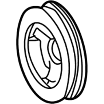 Mercury 5F9Z-6312-AA Crankshaft Pulley