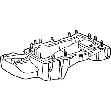 Mercury 5F9Z-6675-AA Oil Pan