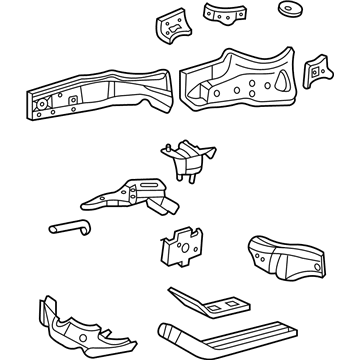 Ford 3S4Z-16054-AB Apron Assembly