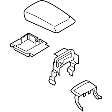 Ford FT4Z-5806024-AC Armrest