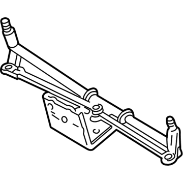 2001 Ford Windstar Wiper Motor - F78Z-17V508-BARM