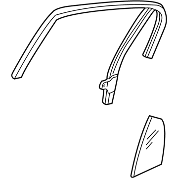 Lincoln 4W1Z-5425767-AA Run Channel