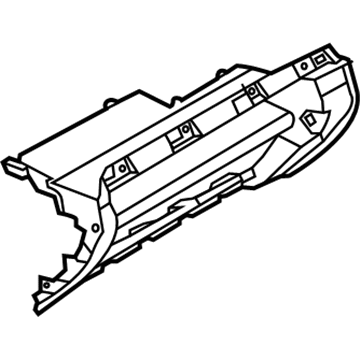 Ford BB5Z-7804338-AC Panel - Instrument