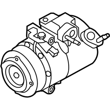 Ford DA8Z-19703-C Compressor Assembly