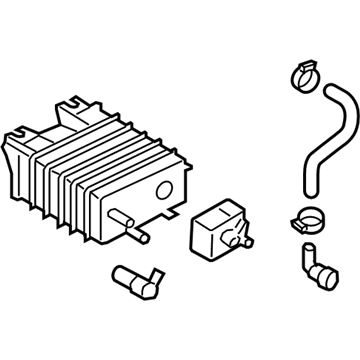 Ford Fusion Vapor Canister - FG9Z-9D653-R