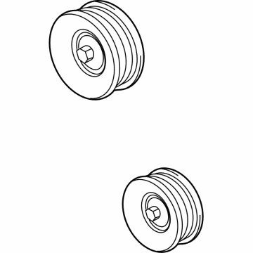 Ford LC3Z-6C348-A Idler Pulley