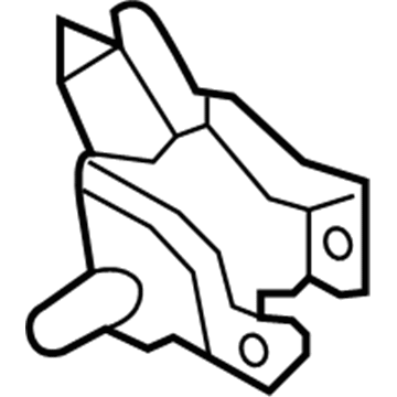 Lincoln Hood Latch - JL1Z-16700-D