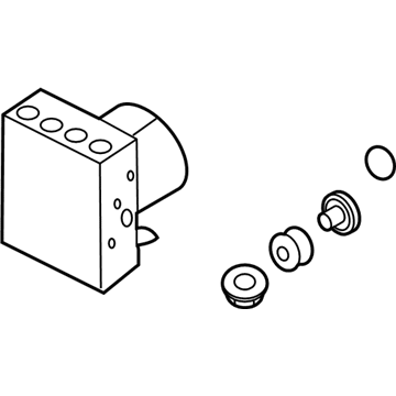 Lincoln DA8Z-2C215-B ABS Control Unit