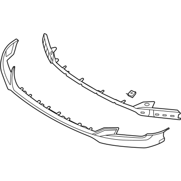 Ford ML3Z-17D957-CAPTM Upper Molding