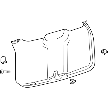 Ford LB5Z-7842906-AA Lower Trim Panel