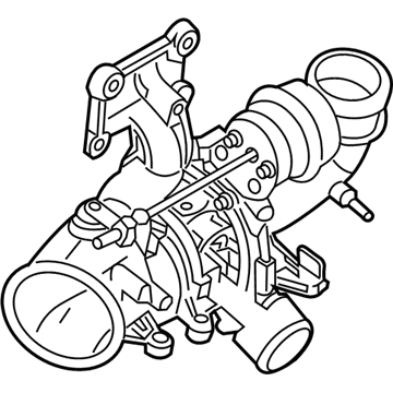 Ford CJ5Z-6K682-F Turbocharger