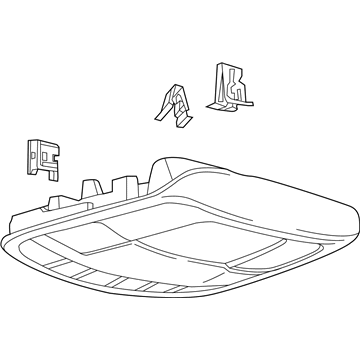 Ford FT4Z-58519A70-EJ Overhead Console