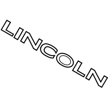 Lincoln 2L7Z-7842528-CA Nameplate