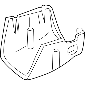 Ford XW4Z-3530-ZZ Lower Shroud