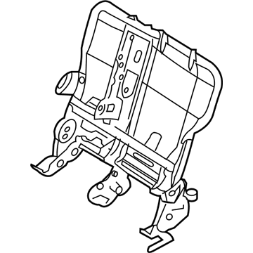 Lincoln 8T4Z-78613A39-BA Seat Back Frame