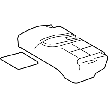 Lincoln 8A1Z-7863841-A Seat Cushion Pad