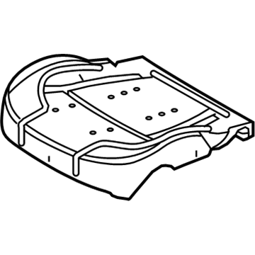 Ford Taurus Seat Cushion - DG1Z-54632A22-F