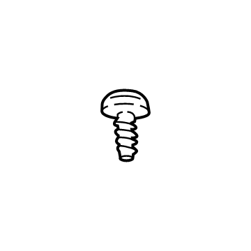 Ford -W507121-S424 Overhead Console Screw