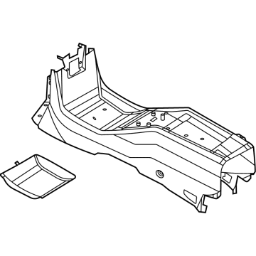 Ford Mustang Mach-E Center Console Base - LJ8Z-5804608-AA