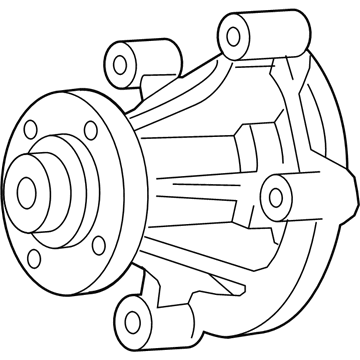 Ford 5W7Z-8501-AA Water Pump Assembly