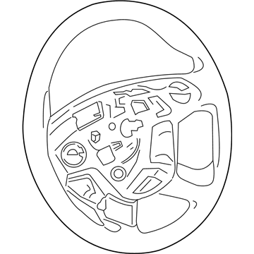 2022 Ford E-Transit Steering Wheel - LK4Z-3600-BB