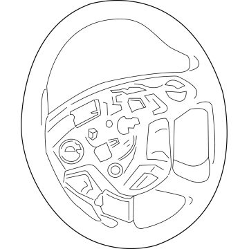 Ford CK4Z-3600-CB Steering Wheel Assembly