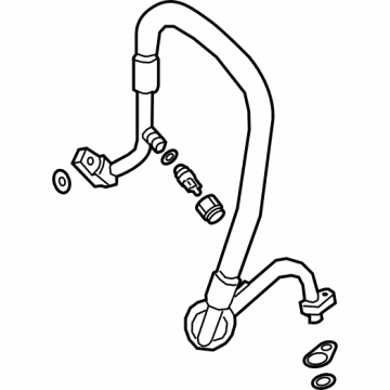 Ford ML3Z-19867-J Return Hose