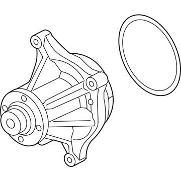 2018 Ford E-350 Super Duty Water Pump - AL3Z-8501-D