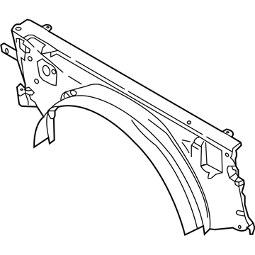 2018 Ford F-250 Super Duty Fan Shroud - LC3Z-8146-F