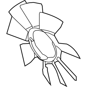 Ford BC3Z-8600-B Fan Blade