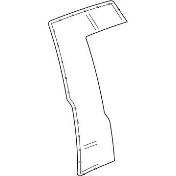 Ford 2W1Z-5425325-BA Weatherstrip