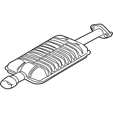 Mercury 6L8Z-5230-B Muffler