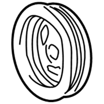 Ford F75Z-6312-BA Crankshaft Pulley