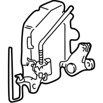 Ford F43Z5421812B Lock