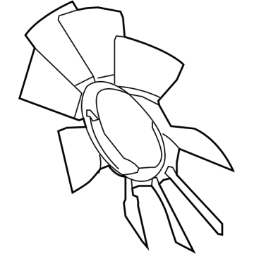 Ford BC3Z-8600-B Fan Blade