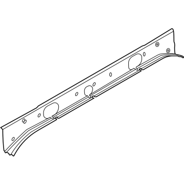 Lincoln LJ7Z-7843720-C Upper Weatherstrip