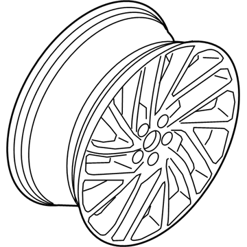 Lincoln KA1Z-1007-C Wheel, Alloy